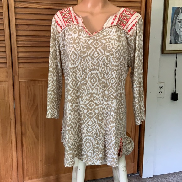 Lucky Brand Tops - Lucky Brand blouse with embroidery